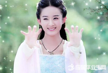 圆脸女神赵丽颖
